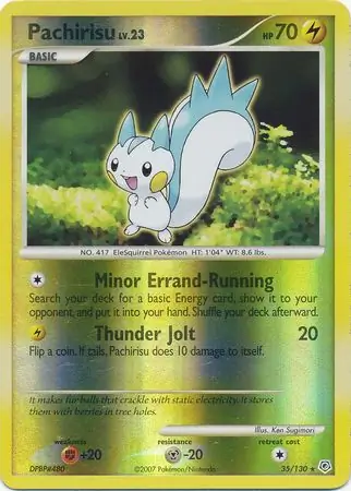 Pachirisu Reverse Holo