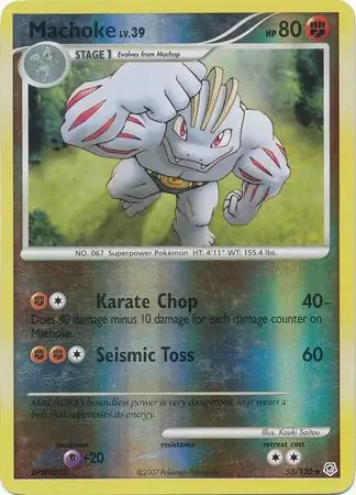 Machoke Reverse Holo
