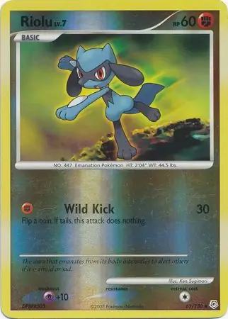 Riolu Reverse Holo