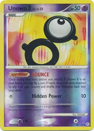 Unown Reverse Holo