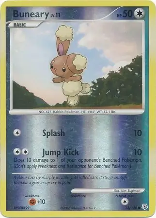 Buneary Reverse Holo