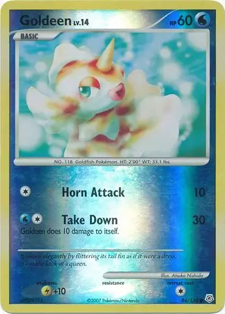 Goldeen Reverse Holo