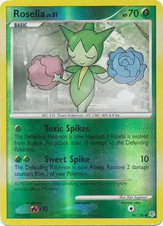 Roselia Reverse Holo