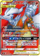Reshiram & Charizard GX Pokemon card from Double Blaze