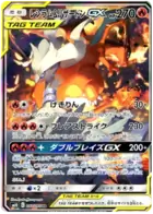 Reshiram & Charizard GX Pokemon card from Double Blaze