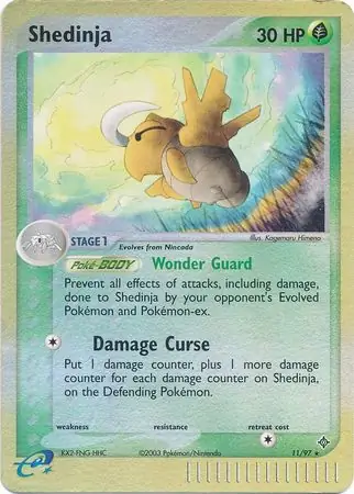 Shedinja Reverse Holo