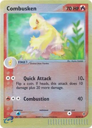 Combusken Reverse Holo