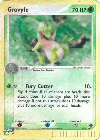 Grovyle Reverse Holo
