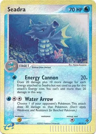 Seadra Reverse Holo