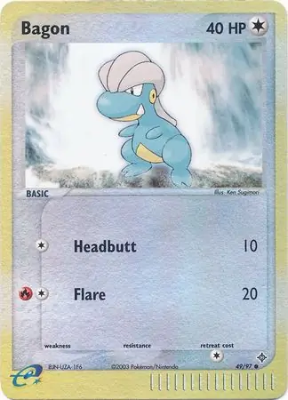 Bagon Reverse Holo