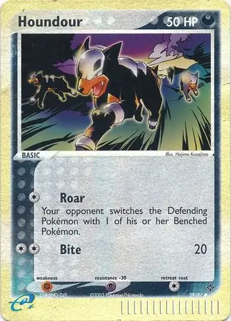 Houndour Reverse Holo