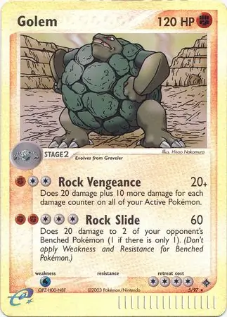 Golem Reverse Holo