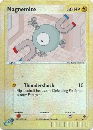 Magnemite Reverse Holo