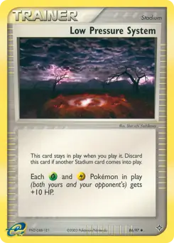 Low Pressure System Pokemon card from Dragon