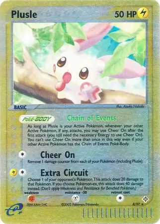 Plusle Reverse Holo