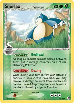 Snorlax Holo