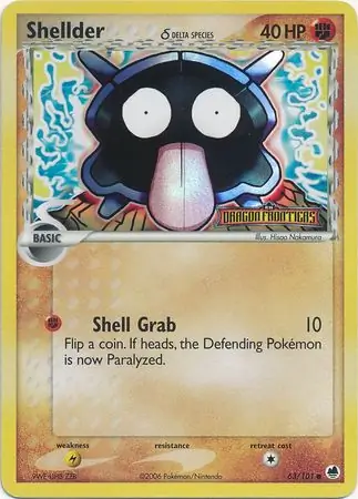 Shellder Reverse Holo
