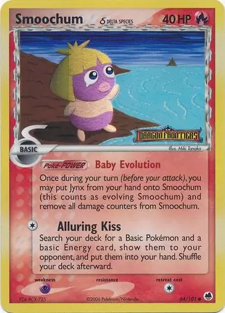 Smoochum Reverse Holo