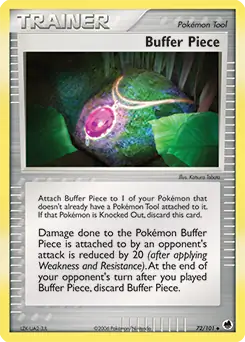 Buffer Piece Pokemon card from Dragon Frontiers
