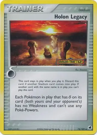 Holon Legacy Reverse Holo Pokemon card from Dragon Frontiers