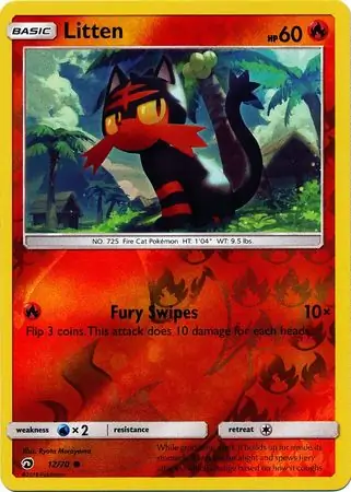 Litten Reverse Holo
