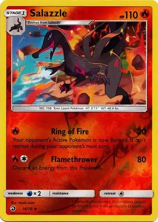 Salazzle Reverse Holo