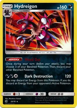 Hydreigon Reverse Holo