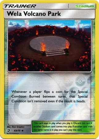 Wela Volcano Park Reverse Holo