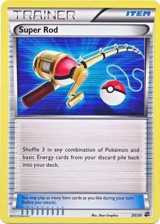Super Rod Pokemon card from Dragon Vault