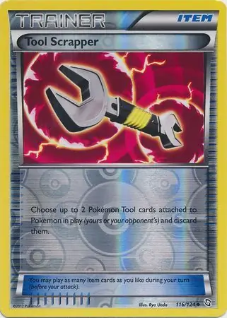 Tool Scrapper Reverse Holo Pokemon card from Dragons Exalted