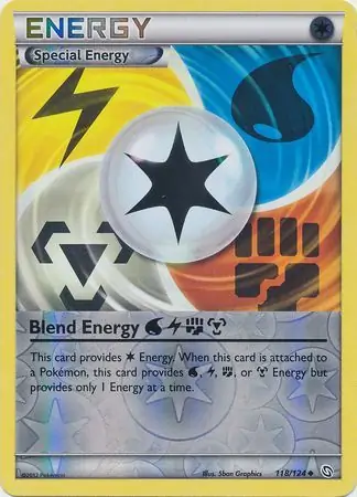 Blend Energy WLFM Reverse Holo Pokemon card from Dragons Exalted