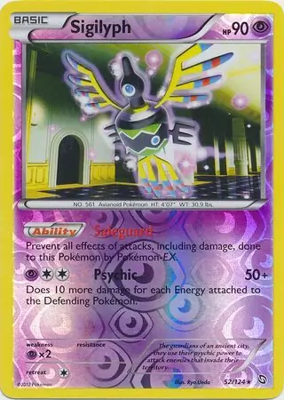 Sigilyph Reverse Holo
