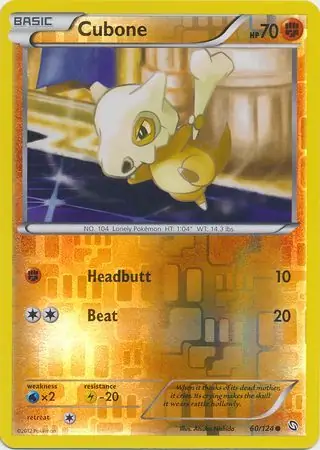 Cubone Reverse Holo