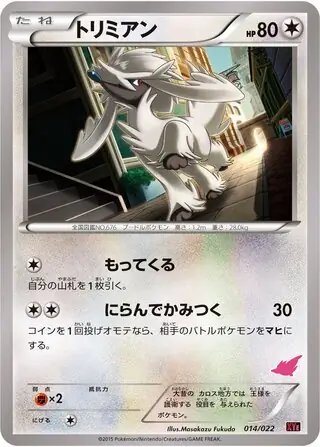 Furfrou Pokemon card from Emboar-EX vs Togekiss-EX Deck Kit