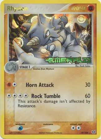 Rhydon Reverse Holo