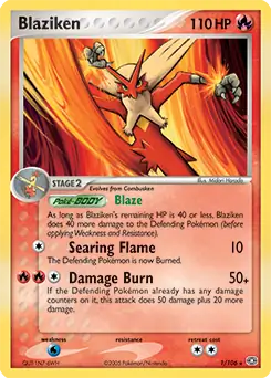 Blaziken Holo