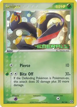 Seviper Reverse Holo