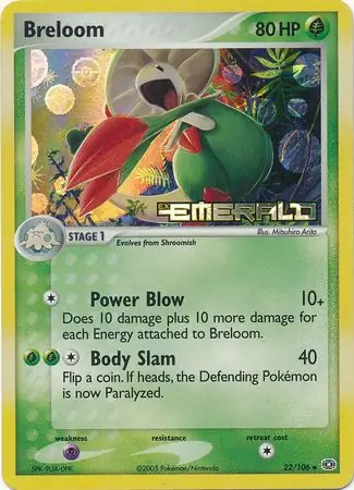 Breloom Reverse Holo