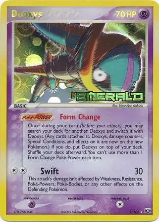 Deoxys Reverse Holo