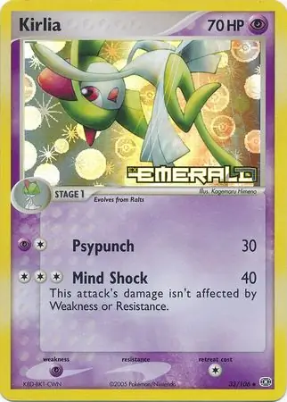 Kirlia Reverse Holo