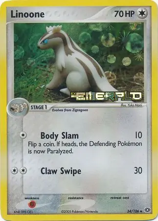 Linoone Reverse Holo