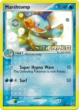 Marshtomp Reverse Holo