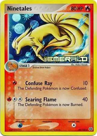 Ninetales Reverse Holo