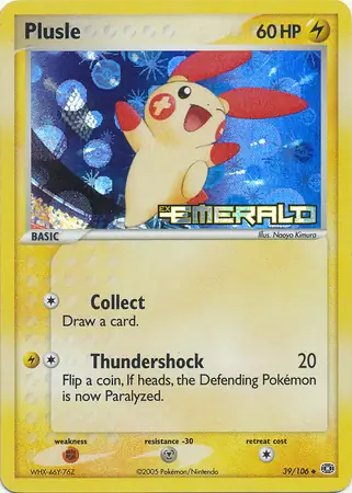 Plusle Reverse Holo