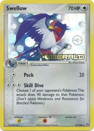 Swellow Reverse Holo