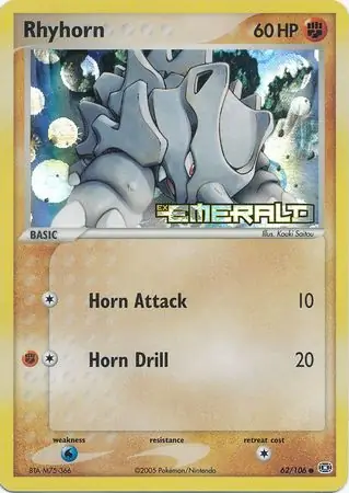 Rhyhorn Reverse Holo