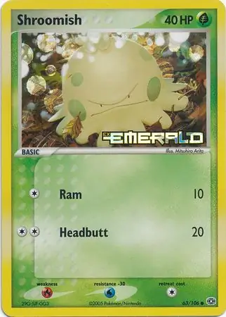 Shroomish Reverse Holo