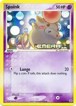 Spoink Reverse Holo