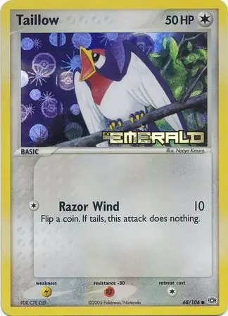 Taillow Reverse Holo