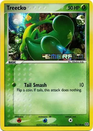 Treecko Reverse Holo
